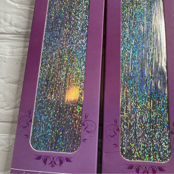 New CelieBella Glitter Hair Tinsel Set 3 packs x 12 clips - Picture 8 of 9